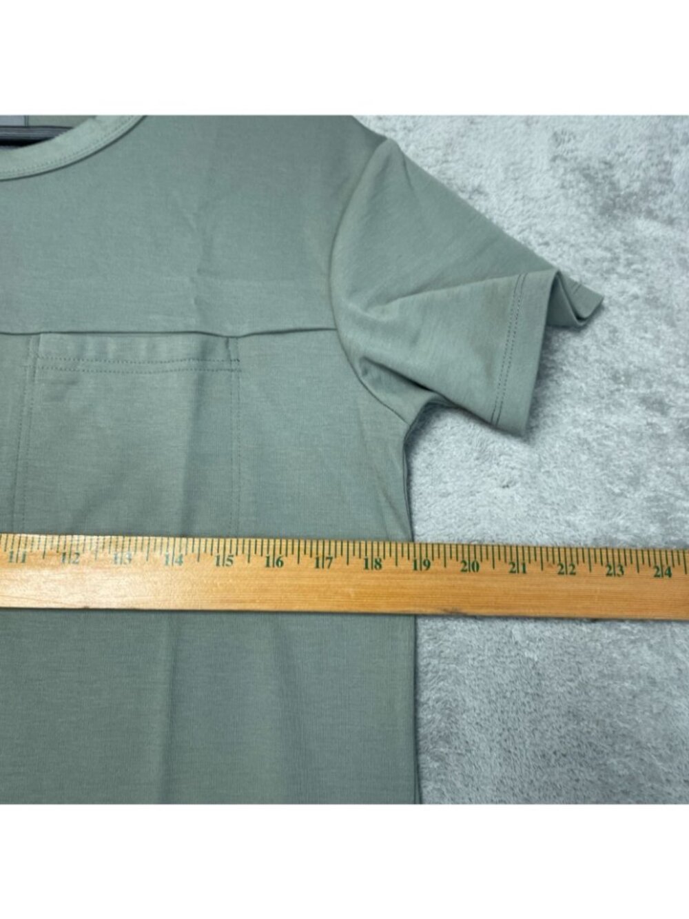 NWT 32 Degrees Cool Women's S Green Short-Sleeve T-Shirt Dress C0592 - Picture 6 of 13